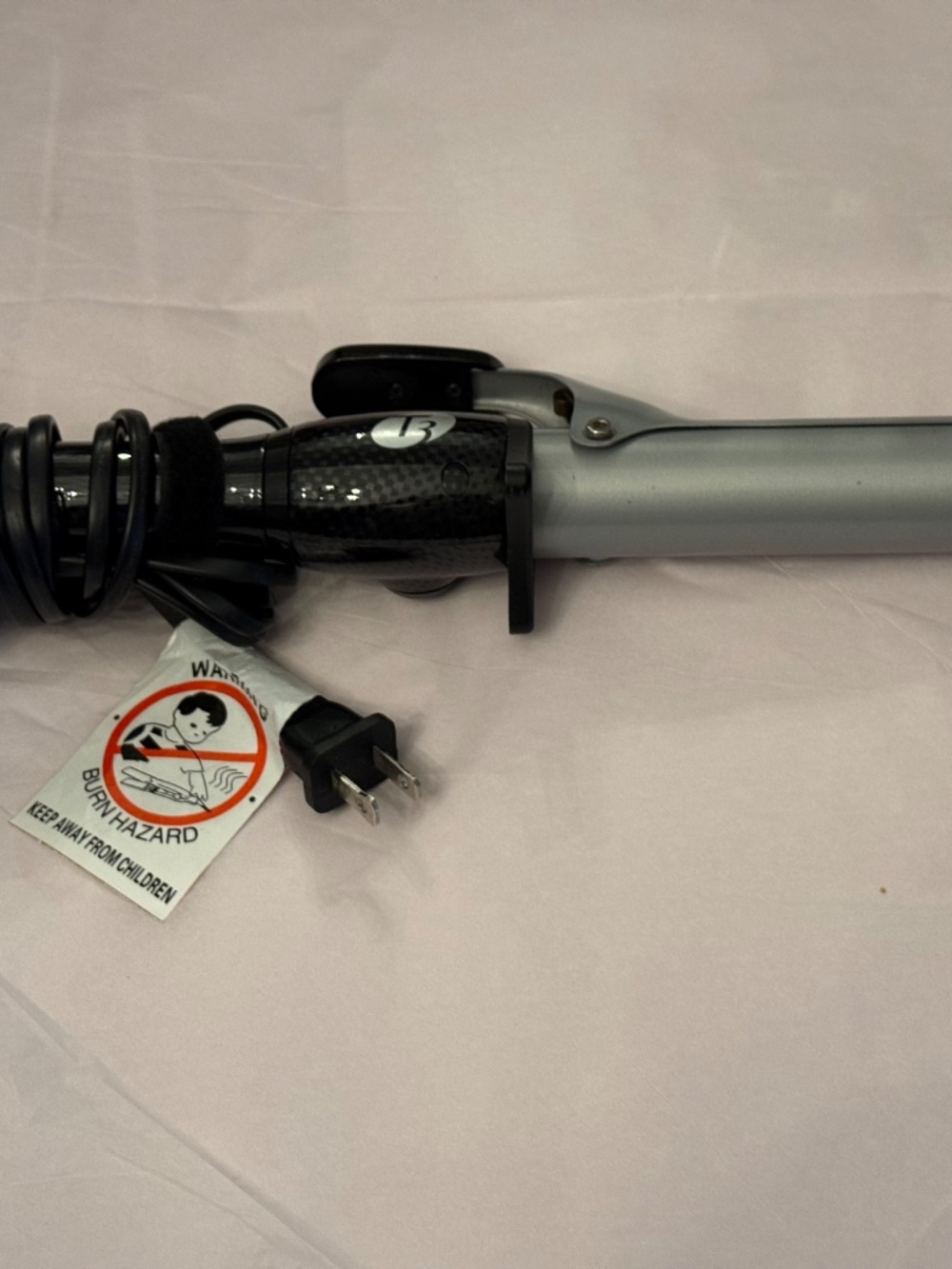 T3 Professional Large Barrel Curling Iron Ceramic Hair Styling Tool Works Great